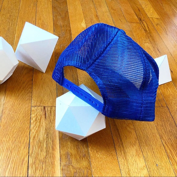 Custom-Hand Drawn Trucker SnapBack Hat - Picture 3 of 5